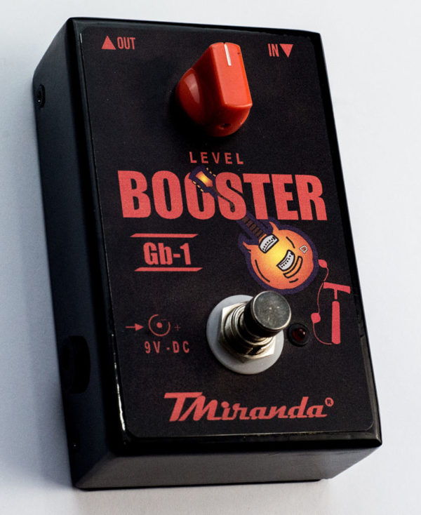 Booster para Guitarra GB-1 - Amplificadores Valvulados & pedais de efeito - TMiranda